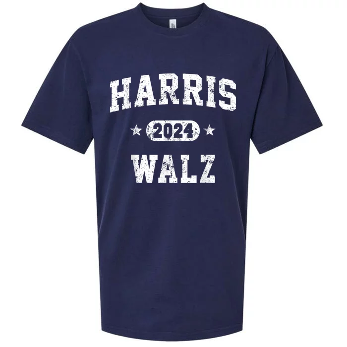 Harris Waltz 2024 Team Harris Walz 2024 Sueded Cloud Jersey T-Shirt