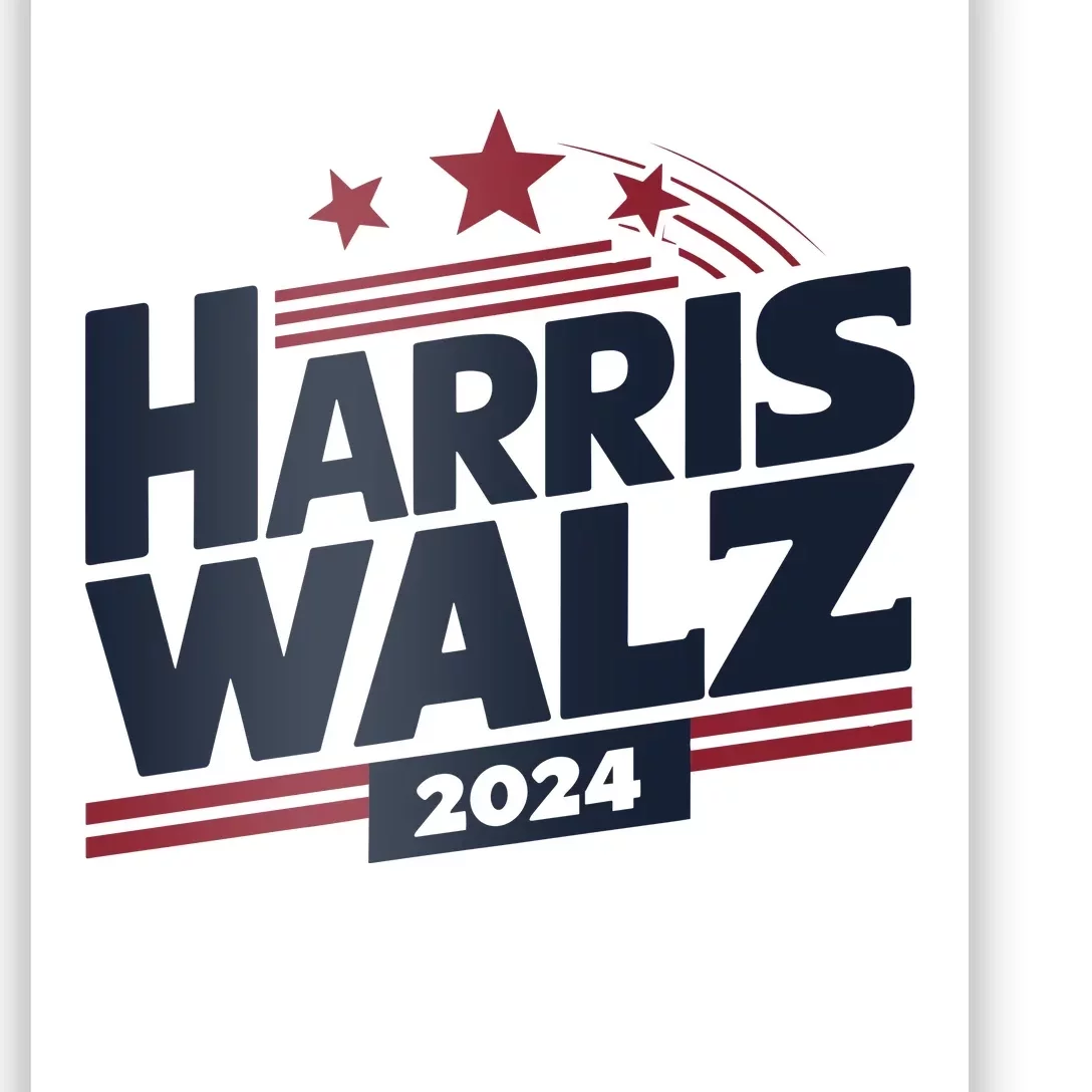 Harris Walz 2024 Poster