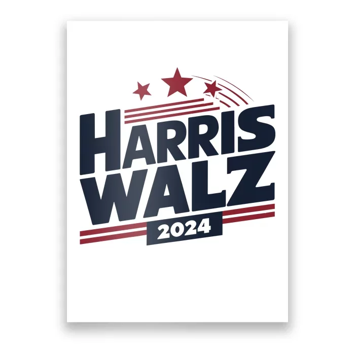 Harris Walz 2024 Poster