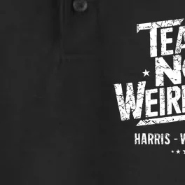 Harris Walz 2024 Team No Weirdness Funny Kamala Tim Waltz Dry Zone Grid Performance Polo