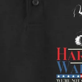 Harris Waltz 2024 Election Funny Cat Kamala Harris Tim Walz Dry Zone Grid Performance Polo