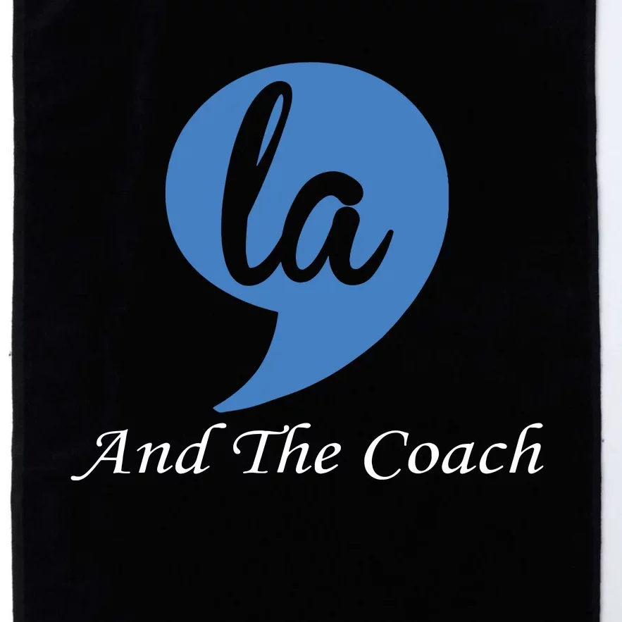 Harris Walz 2024 Comma La And The Coach Platinum Collection Golf Towel