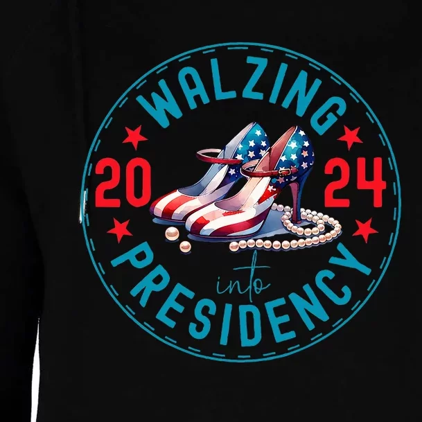 Harris Waltz 2024 Election Kamala Harris Tim Waltz Womens Funnel Neck Pullover Hood