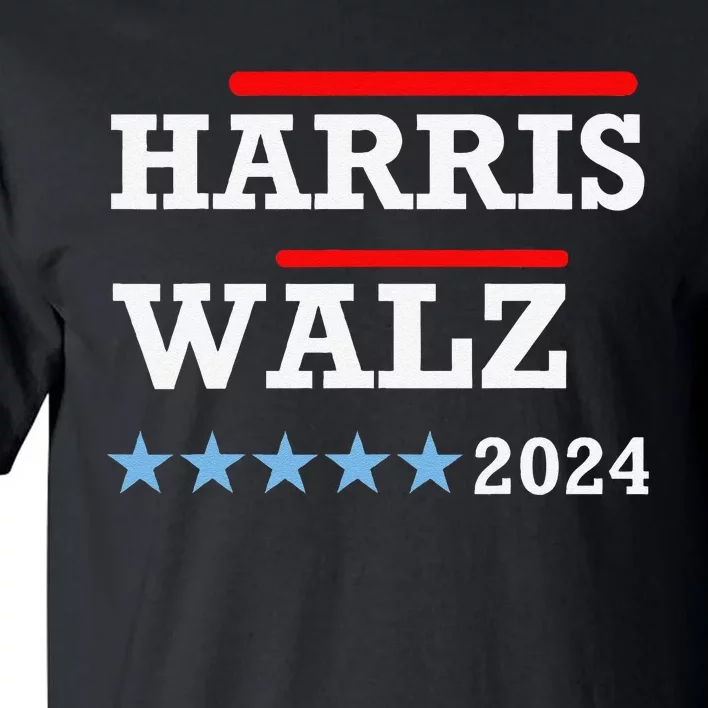 Harris Waltz 2024 Election Kamala Harris Tim Waltz 2024 Gift Tall T-Shirt