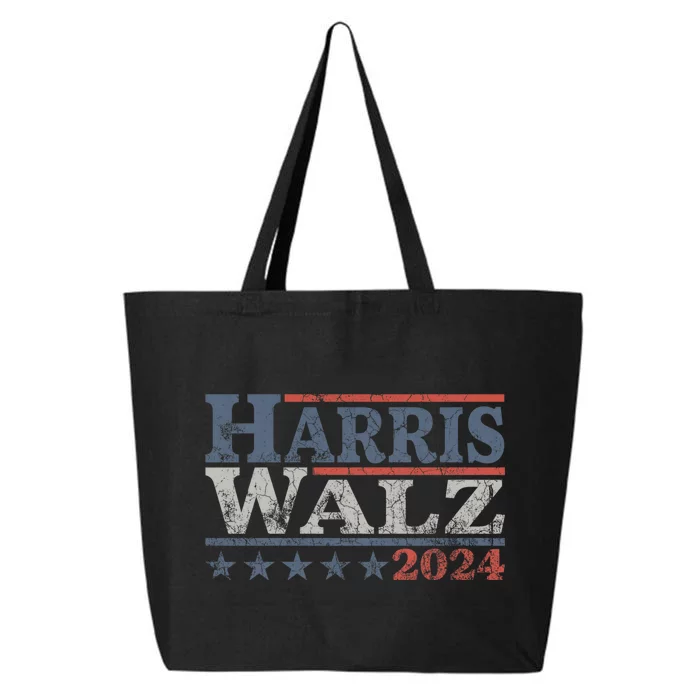 Harris Waltz 2024 Election Kamala Harris Tim Waltz 2024 25L Jumbo Tote