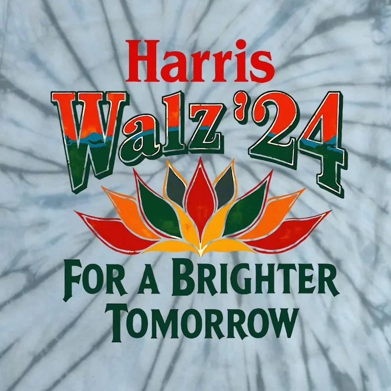 Harris Waltz 2024 Election Kamala Harris Tim Walz Tie-Dye T-Shirt