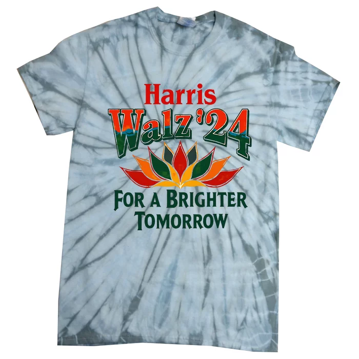 Harris Waltz 2024 Election Kamala Harris Tim Walz Tie-Dye T-Shirt