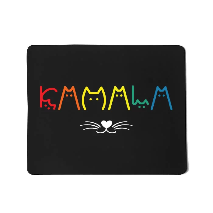 Harris Walz 2024 Kamala Cat Mousepad