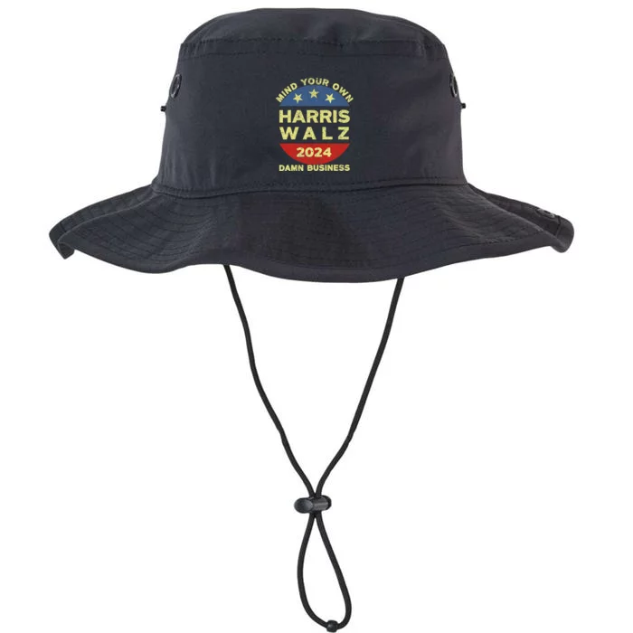 Harris Walz 2024 Mind Your Own Damn Business Legacy Cool Fit Booney Bucket Hat