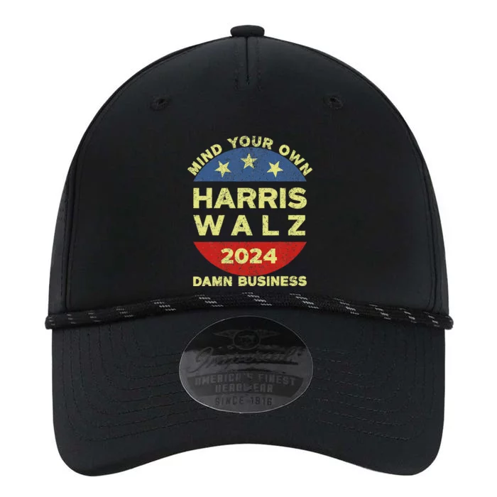 Harris Walz 2024 Mind Your Own Damn Business Performance The Dyno Cap