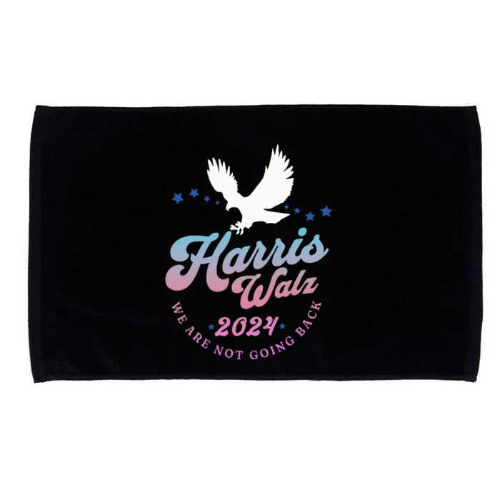 Harris Walz 2024 Election Vote Blue Kamala Walz 2024 Microfiber Hand Towel