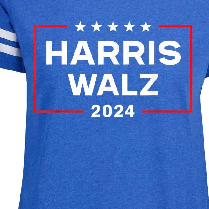 Harris Waltz 2024 Enza Ladies Jersey Football T-Shirt