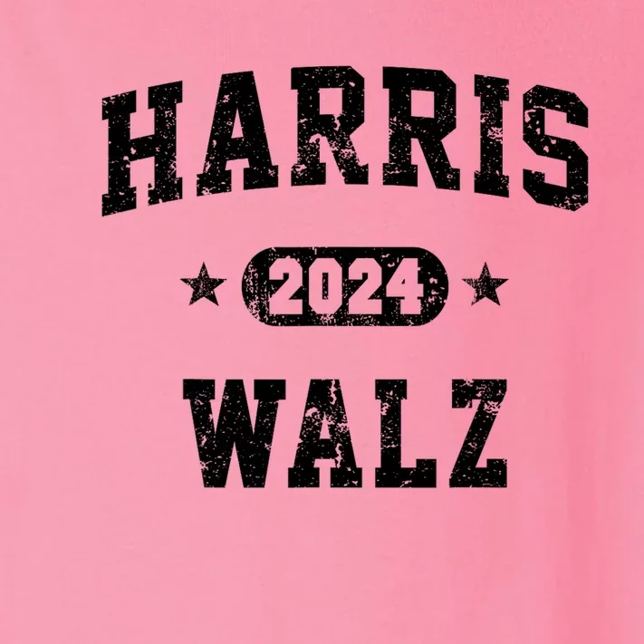 Harris Waltz 2024 Team Harris Walz 2024 Toddler Long Sleeve Shirt