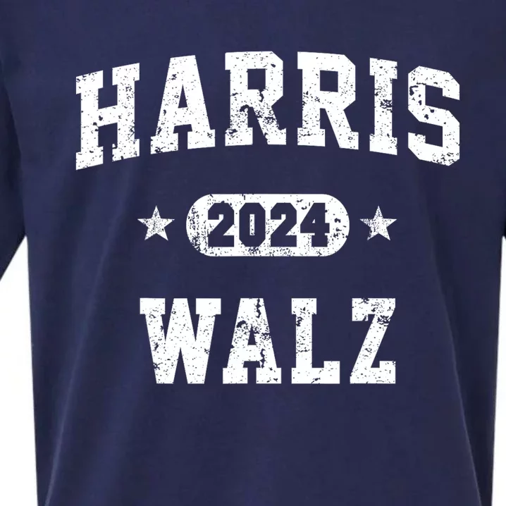 Harris Waltz 2024 Team Harris Walz 2024 Sueded Cloud Jersey T-Shirt