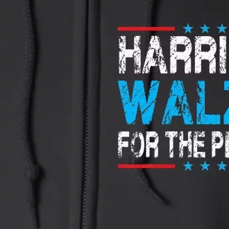 Harris Walz 2024 Harris Waltz 2024 Full Zip Hoodie