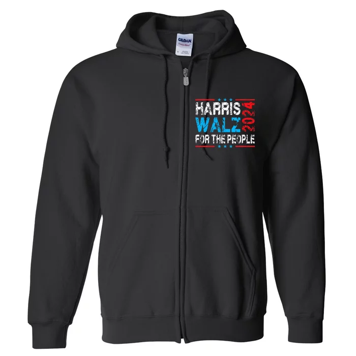 Harris Walz 2024 Harris Waltz 2024 Full Zip Hoodie