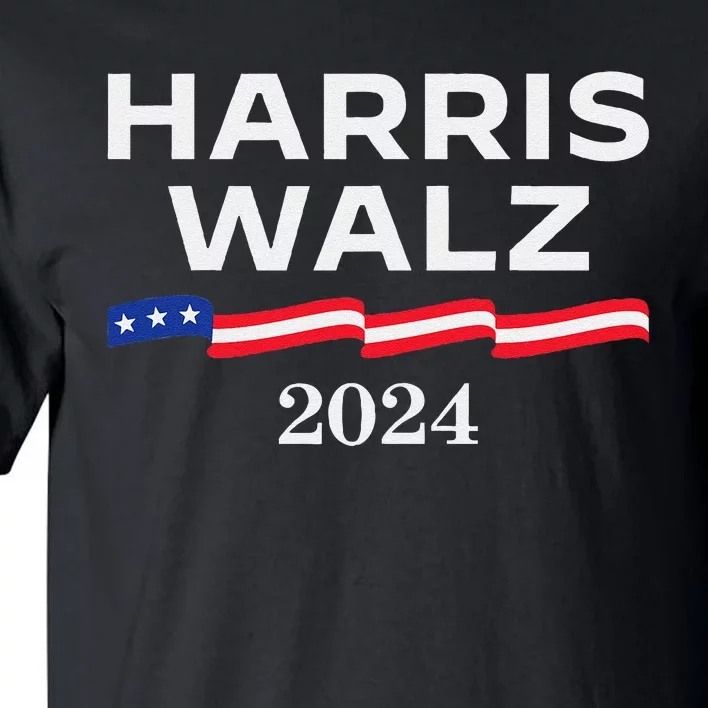 Harris Walz 2024 Election Kamala Harris Tim Walz Waltz Gift Tall T-Shirt