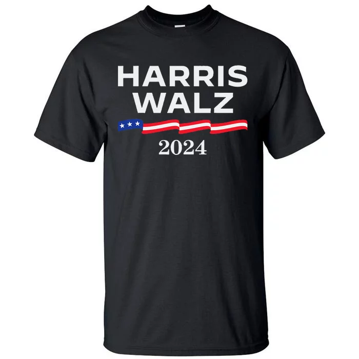 Harris Walz 2024 Election Kamala Harris Tim Walz Waltz Gift Tall T-Shirt