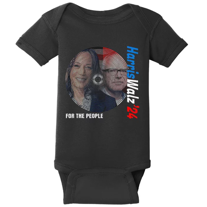 Harris Walz 2024 For The People Kamala Harris Tim Waltz 2024 Baby Bodysuit