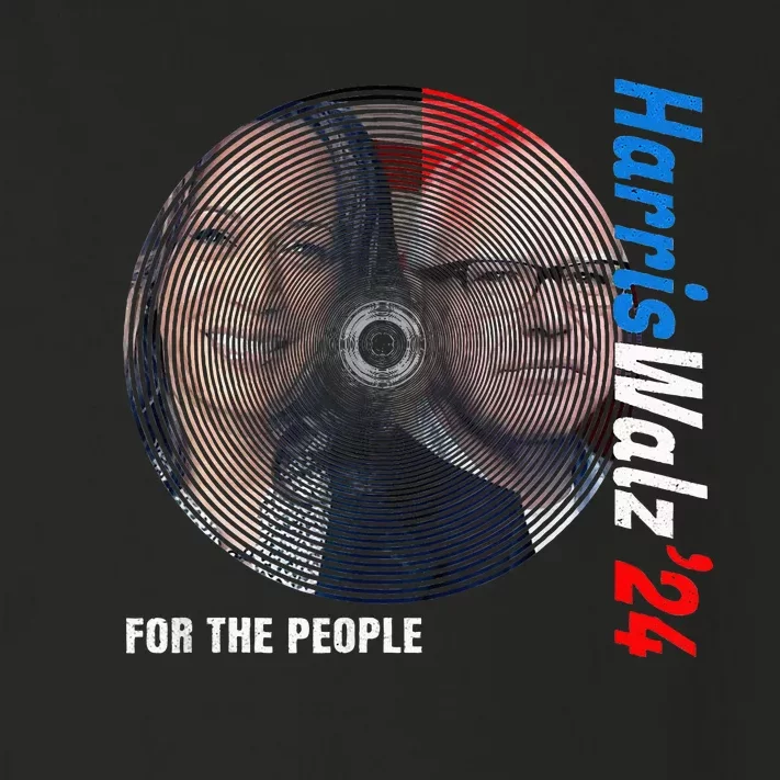 Harris Walz 2024 For The People Kamala Harris Tim Waltz 2024 Toddler Long Sleeve Shirt