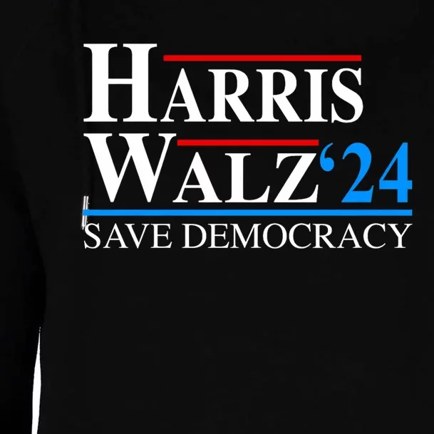 Harris Waltz 2024 Vice President Kamala Harris Tim Walz 2024 Womens Funnel Neck Pullover Hood