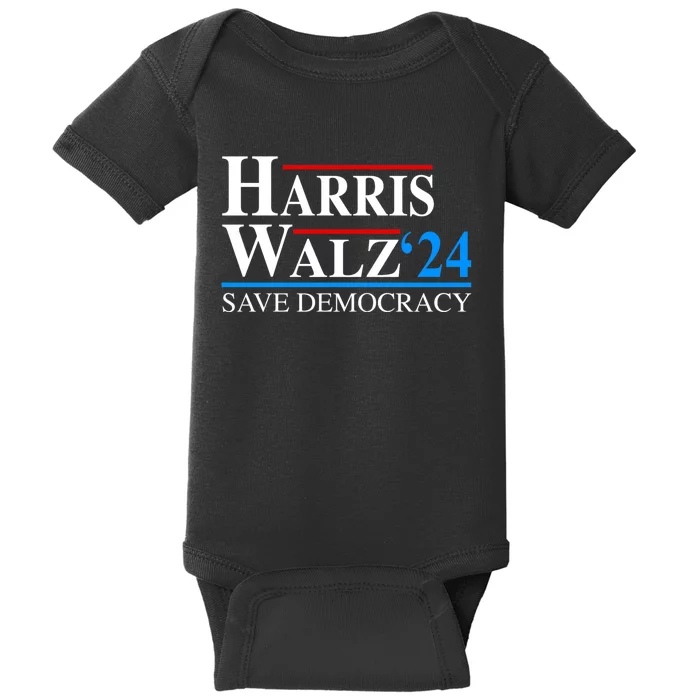 Harris Waltz 2024 Vice President Kamala Harris Tim Walz 2024 Baby Bodysuit