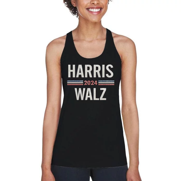 Harris Waltz 2024 Vintage Women's Racerback Tank