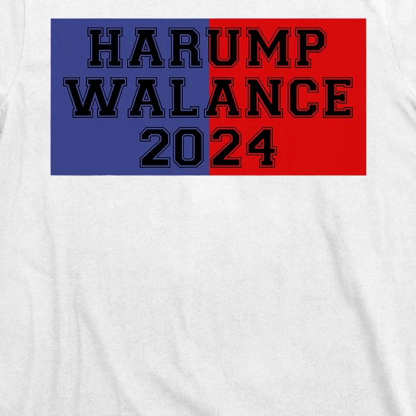 Harump Walance 2024 Harris Trump Walz Vance Funny 2024 T-Shirt