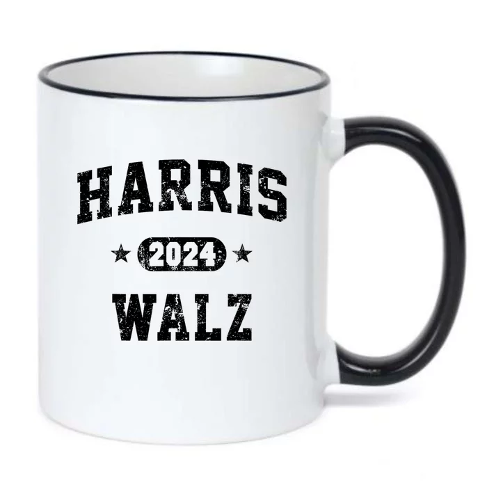 Harris Waltz 2024 Team Harris Walz 2024 Black Color Changing Mug