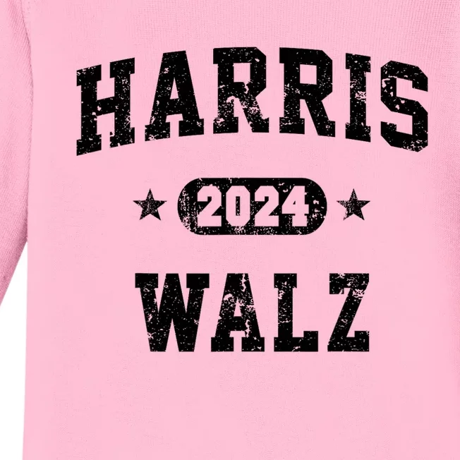 Harris Waltz 2024 Team Harris Walz 2024 Baby Long Sleeve Bodysuit