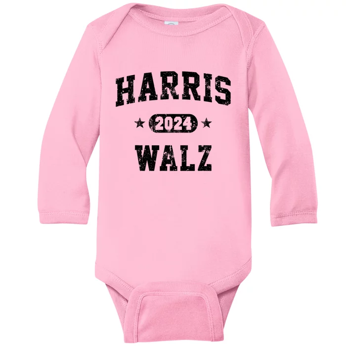 Harris Waltz 2024 Team Harris Walz 2024 Baby Long Sleeve Bodysuit