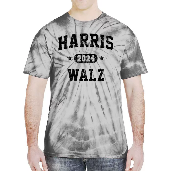 Harris Waltz 2024 Team Harris Walz 2024 Tie-Dye T-Shirt