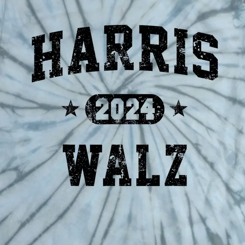 Harris Waltz 2024 Team Harris Walz 2024 Tie-Dye T-Shirt