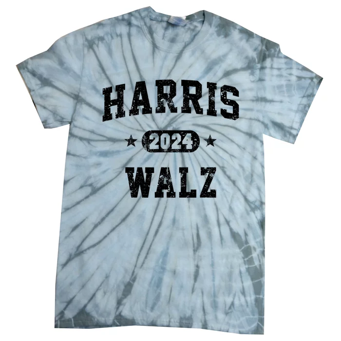 Harris Waltz 2024 Team Harris Walz 2024 Tie-Dye T-Shirt