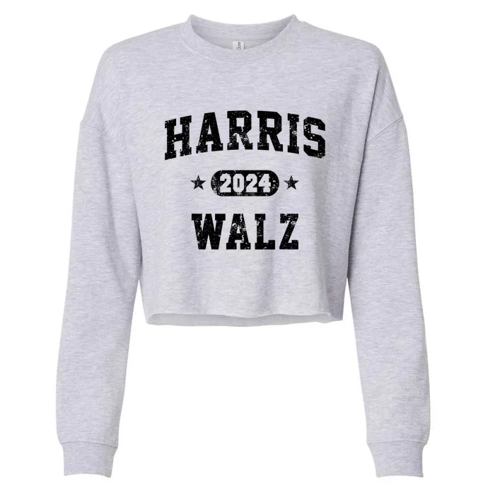 Harris Waltz 2024 Team Harris Walz 2024 Cropped Pullover Crew