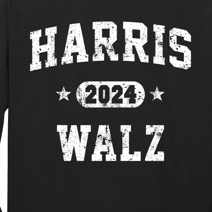 Harris Waltz 2024 Team Harris Walz 2024 Tall Long Sleeve T-Shirt