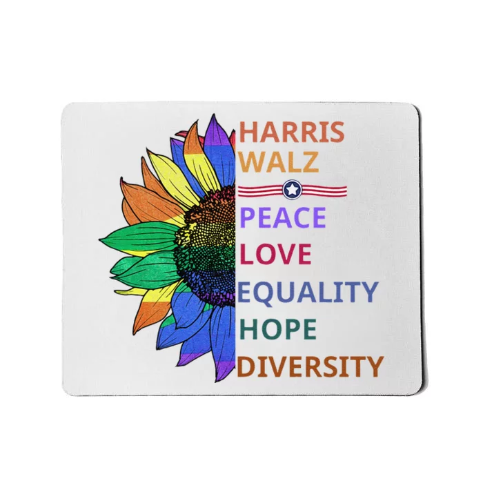 Harris Waltz 2024 Usa Harris Walz 2024 Mousepad