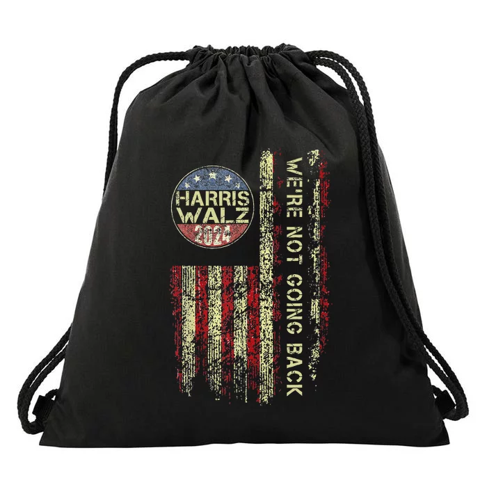 Harris Waltz 2024 Election Kamala Harris Tim Waltz 2024 Gift Drawstring Bag