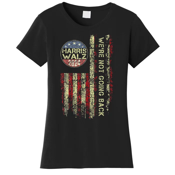 Harris Waltz 2024 Election Kamala Harris Tim Waltz 2024 Gift Women's T-Shirt