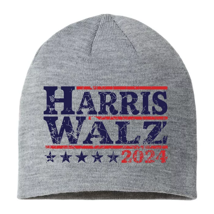 Harris Waltz 2024 Election Kamala Harris Tim Waltz 2024 8 1/2in Sustainable Knit Beanie