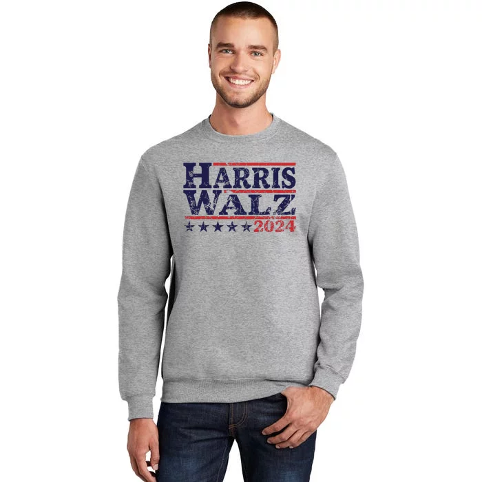 Harris Waltz 2024 Election Kamala Harris Tim Waltz 2024 Tall Sweatshirt