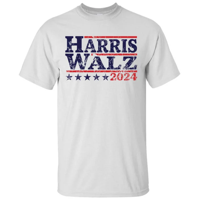 Harris Waltz 2024 Election Kamala Harris Tim Waltz 2024 Tall T-Shirt