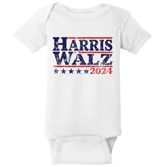 Harris Waltz 2024 Election Kamala Harris Tim Waltz 2024 Baby Bodysuit