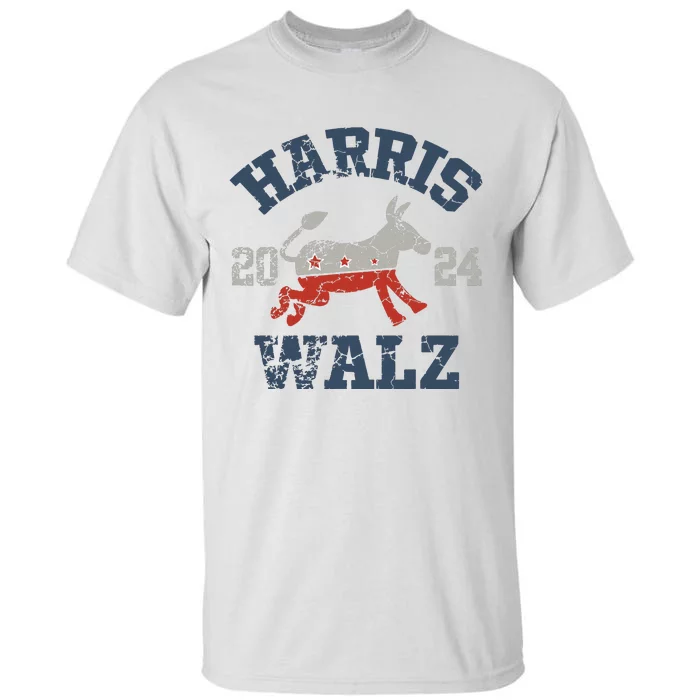 Harris Waltz 2024 Election Kamala Harris Tim Waltz 2024 Tall T-Shirt