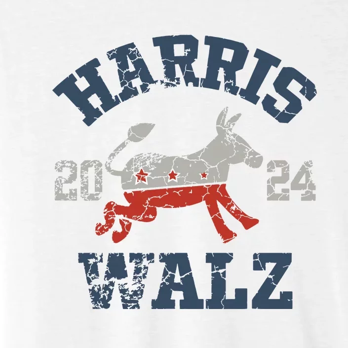 Harris Waltz 2024 Election Kamala Harris Tim Waltz 2024 ChromaSoft Performance T-Shirt