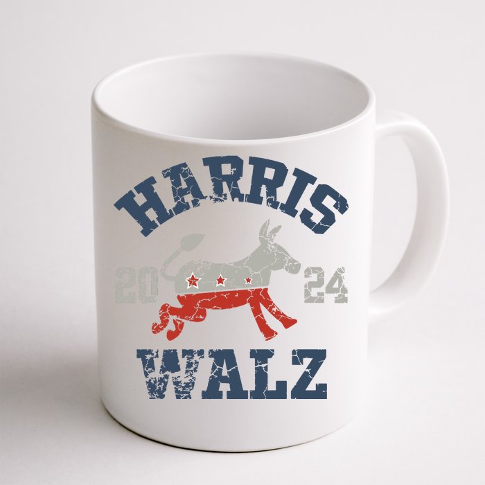 Harris Waltz 2024 Election Kamala Harris Tim Waltz 2024 Front & Back Coffee Mug