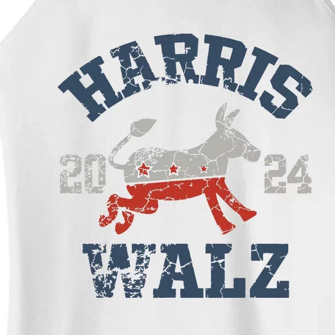 Harris Waltz 2024 Election Kamala Harris Tim Waltz 2024 Women’s Perfect Tri Rocker Tank