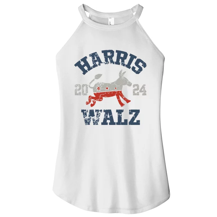 Harris Waltz 2024 Election Kamala Harris Tim Waltz 2024 Women’s Perfect Tri Rocker Tank