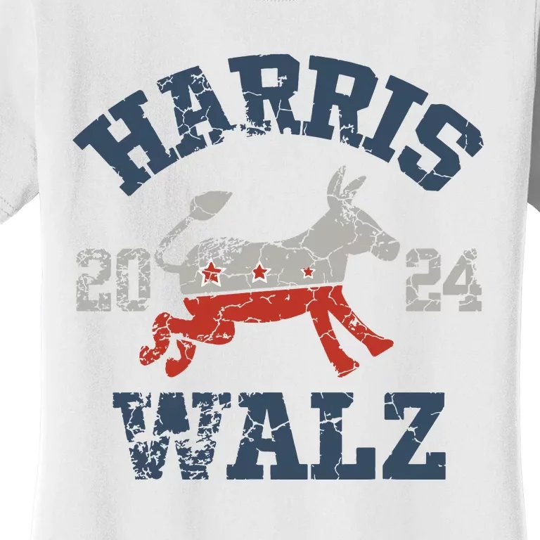 Harris Waltz 2024 Election Kamala Harris Tim Waltz 2024 Women's T-Shirt