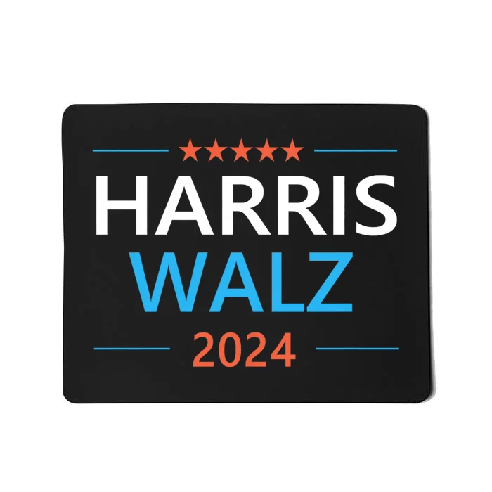 Harris Walz 2024 For President Patriotic Kamala Waltz Mousepad